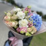 Букет цветов «Утренние небо»
